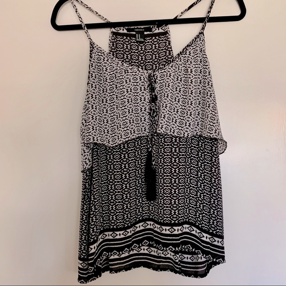Forever 21 bohemian tank top size Medium